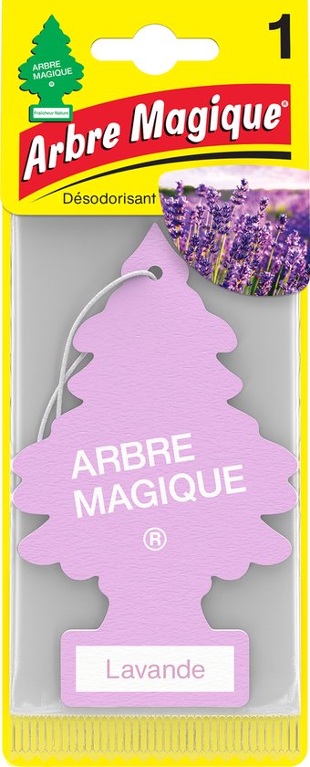Wonderboom Luchtverfrisser Lavendel - auto geurtje - auto parfum - Arbre Magique