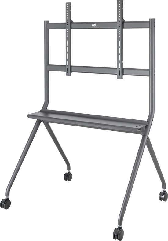 Maclean - TV-standaard - Verrijdbare TV-vloerstandaard - 50"-86", 120kg, MC-977