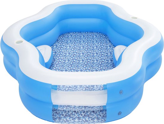 Bestway Zwembad Splashview 270x198x51 cm blauw en wit