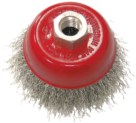 PROLINE Staal Draadborstel 100mm M14 Golfdraad