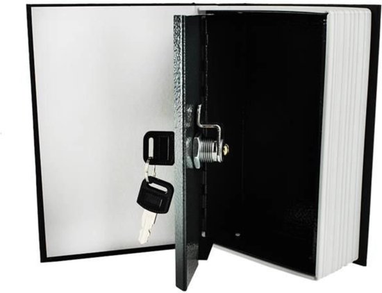 Malatec Kluis Verborgen in Boek - Discrete Veilige Opbergplek - 18cm x 11,5cm
