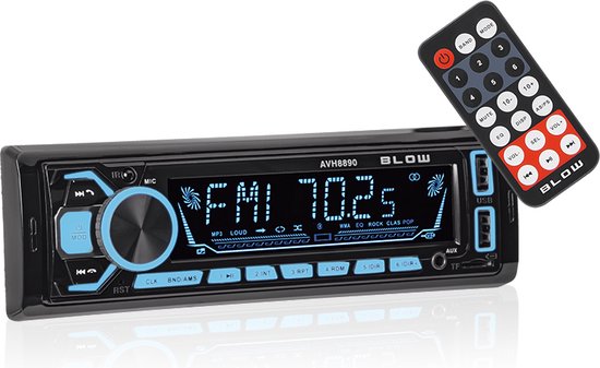 BLOW AVH-8890 radio Auto Zwart