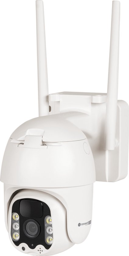 Krüger&Matz Connect C100 - Beveiligingscamera - 4G Zonnepaneel - IP66 - Tweezijdige Communicatie