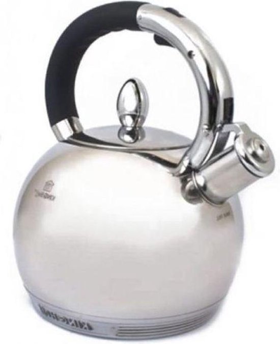 Kinghoff 3777 - Fluitketel - RVS - 3.0 liter