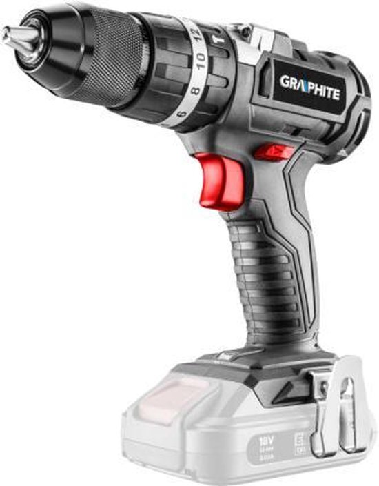 Accu klopboor/schroefmachine 18v, LI-ION Energy+ 58G020 GRAPHITE