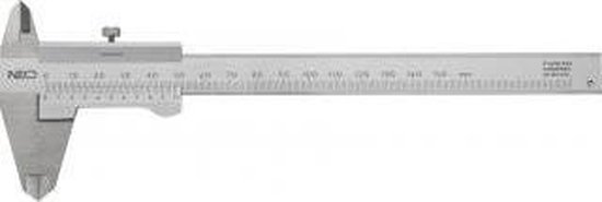 Neo Tools Schuifmaat 0-150mm, Rvs, 0,02mm/m