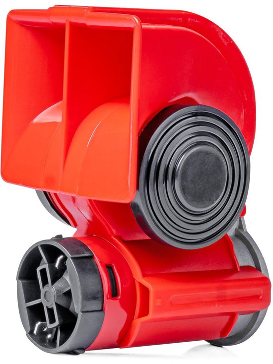 AMiO Claxon Toeter 12V met Compressor en Relais - 118dB Krachtige Fanfare Luchthoorn
