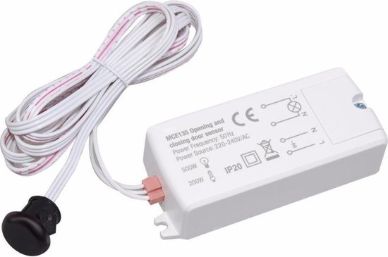 Bewegingsmelder PIR Sensor Aan/Uit Deursensor Maclean
