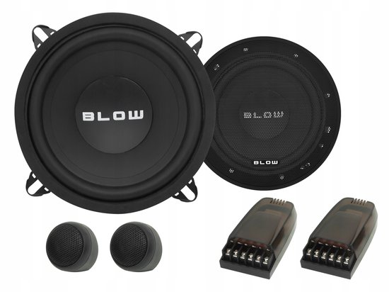 BLOW VR130 Auto speakers - Ø 13 cm Woofers (100W) - Tweeters Autospeakers - 2-weg Composet - Auto speakerset