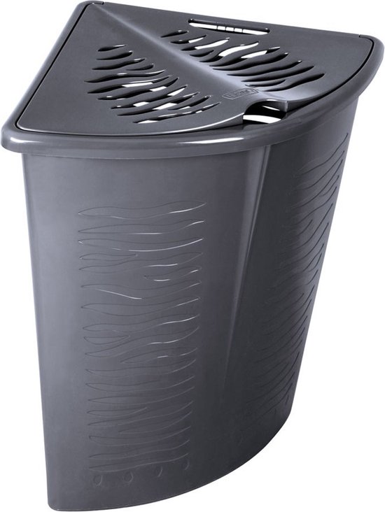BranQ - Corners Wasmand 45L | Zebra Zwart Wi