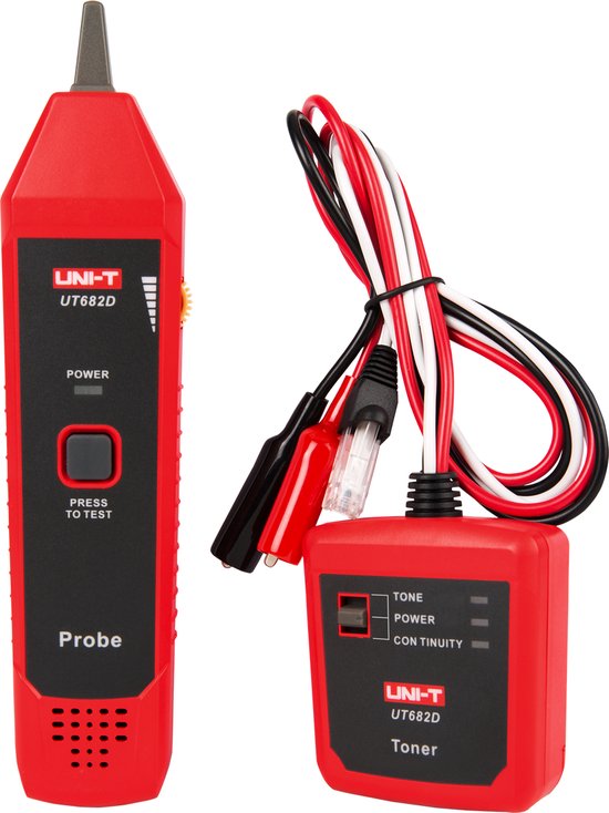 UNI-T UT682D - Draadtracer - Voor Telefoon en Netwerk - 3000m Bereik
