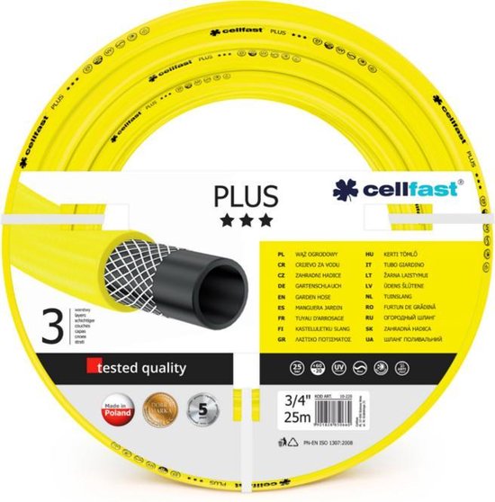 Cellfast Plus 3/4 "25m tuinslang super handig