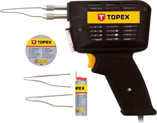 TOPEX soldeerpistool 150w incl soldeer
