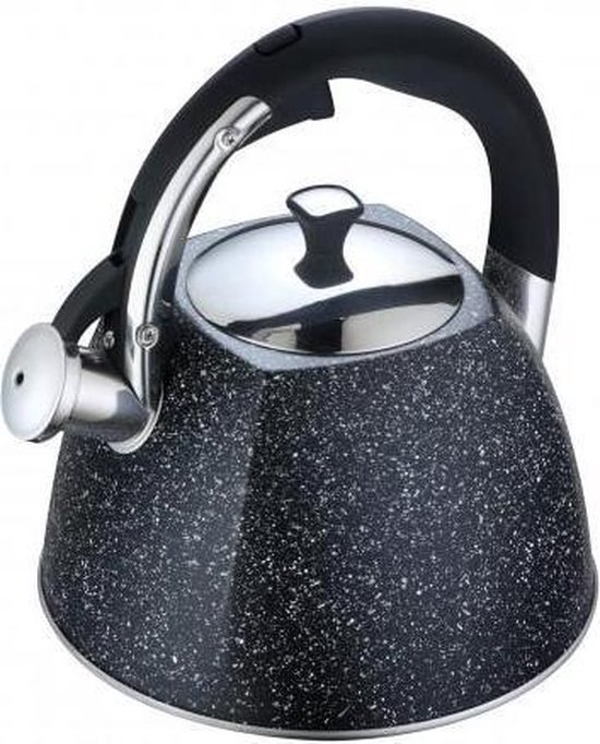 Klausberg KB-7412 fluitketel - 2,2L - rvs - alle warmtebronnen