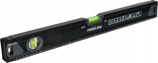 Proline Aluminium Waterpas 60cm met Magneet - Precisie 0.5mm/m