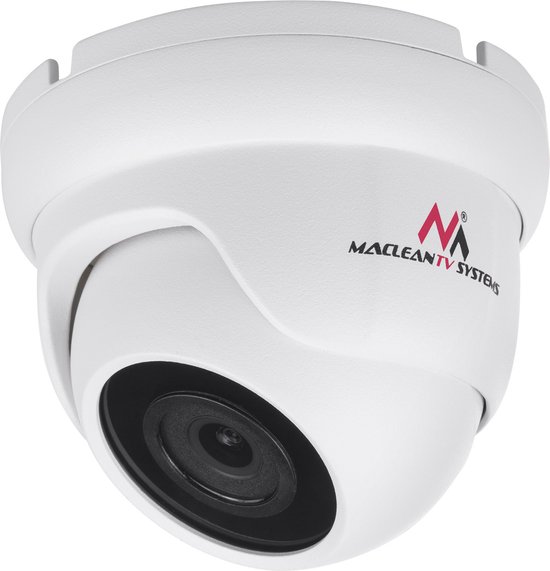 Maclean - Beveiligingscamera - Camera - IPC 5MPx Outdoor Dome Netwerk Camera - PoE, CMOS 1/2.8" SONY Starvis, H.264/H.264+/H.265+/JPEG/AVI, Onvif, MCTV-515