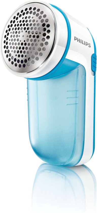 Philips ontpiller, pluizentondeuze met 2 hoogte instellingen, inclusief batterijen, turquoise (GC026/00)