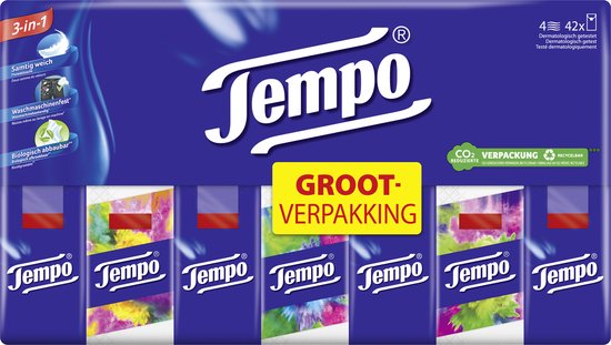 Tempo Zakdoeken Geparfumareerd 4 laags - 42x10