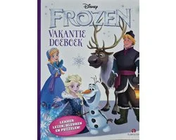 Vakantie Doeboek - Frozen - Knutselen - Lezen - Kleuren - Puzzelen - Disney