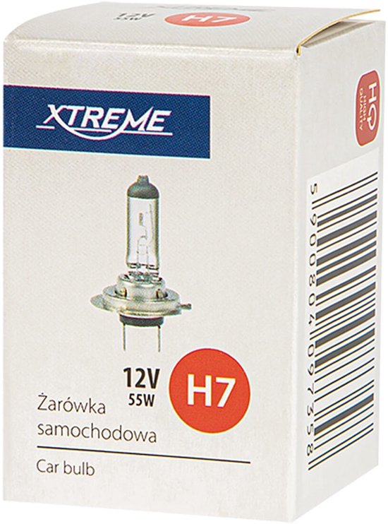 EXTREME Halogeenlamp H7 - 12V 55W - PX26d - Auto Koplamp Dimlicht & Grootlicht