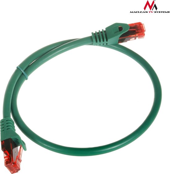 NET LAN LANCAB NETWERK. ETHERNET RJ45 UTP CAT6 0,5M Maclean MCTV-300 G
