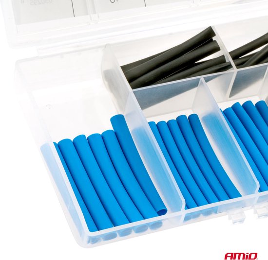 Amio | Set krimpkousen - 36-delig - 2 kleuren - 5 maten