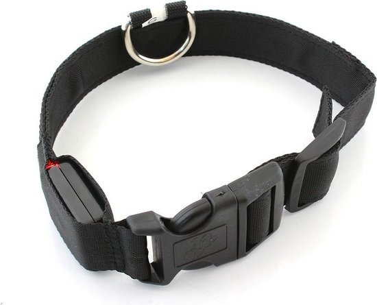 Halsband voor Honden en Katten LED-Lichtgevend 34-42cm - Rood