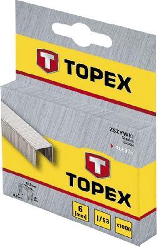 TOPEX Nieten Type J/53, 6 mm