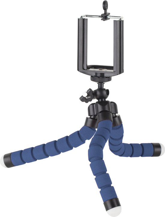 Krüger&Matz Statief - Telefoon Tripod - Elastaan Poten - Compact en Lichtgewicht