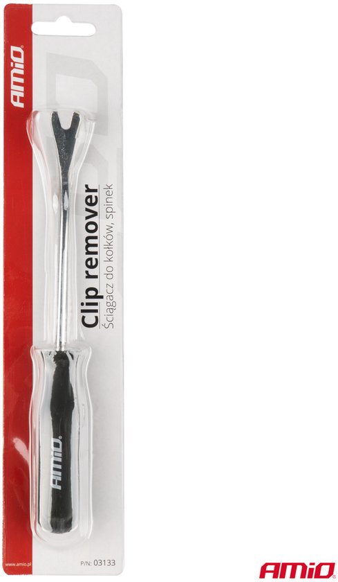 AMiO Universele Auto Deurpaneel Clips Verwijdering Trim Handgereedschap voor Voertuigen Zwart