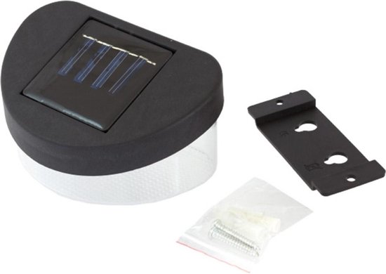 Solar Wandlamp 4 stuks - Led - Schemersensor - Tuinlamp - Zonne Energie