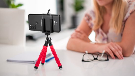 Krüger&Matz Tripod - Statief voor Smartphone - Flexibele Poten - Compact