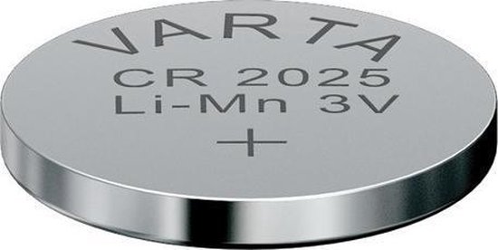 Varta Knoopcel Batterij - Cr 2025 - Lithium Professioneel - 3 Volt