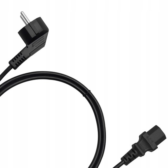 Netkabel C13 voor PC, Monitor, Printer, TV - 1,5m