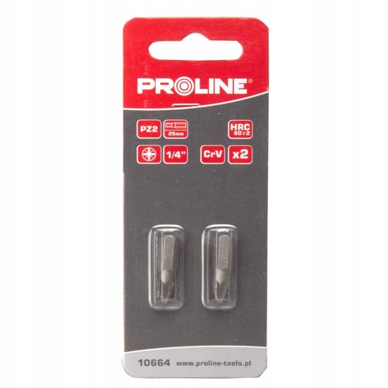 Proline PZ1 Bit 1/4" 25mm S2 - 2 Stuks