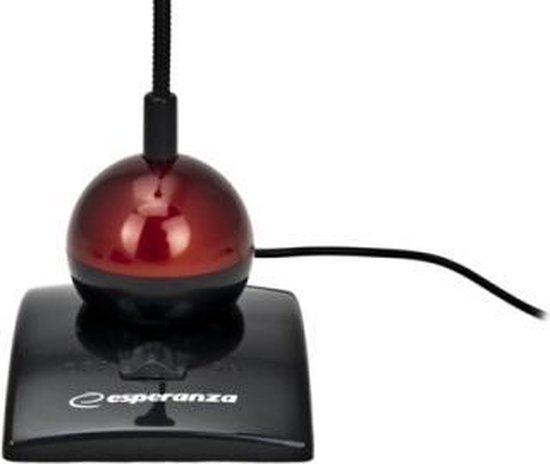 Esperanza EH130 microfoon Zwart, Rood PC-microfoon