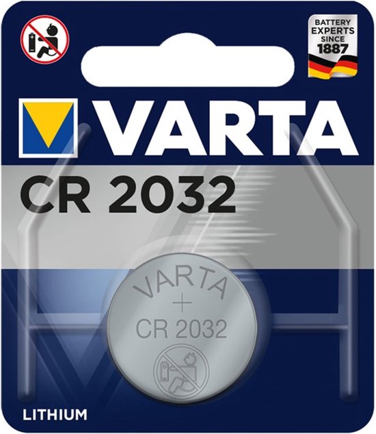 Varta CR 2032 - Lithium Knoopcel batterij - 3 Volt - 1 stuk