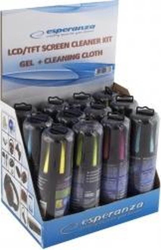 Schoonmaakset met doekje en gel