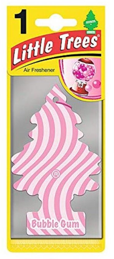 Wonderboom Luchtverfrisser Bubble Gum - auto geurtje - auto parfum - Arbre Magique