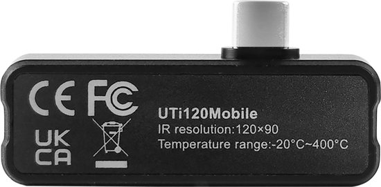 UNI-T UTi120Mobile - Warmtebeeldcamera - Compact - Lichtgewicht - Prijzenswaardig