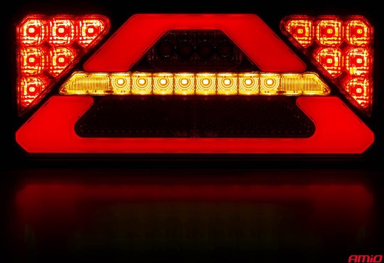 Combinatie LED-achterlicht AMiO RCL-02-L dynamisch, links