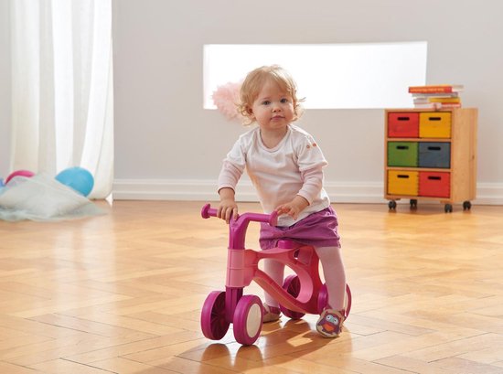 Lena Loopfiets Roze - Voor kinderen vanaf 1 jaar - Evenwichtsgevoel trainen