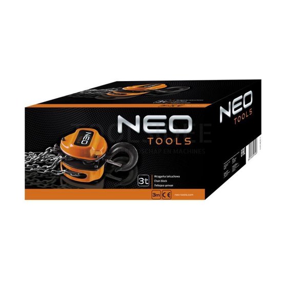 NEO kettinkblok 3t  lengte 3mtr
