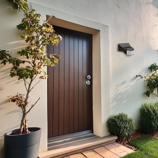 Maclean Energy MCE241 B - PIR Bewegingsmelder - Infrarood - Afstandsbediening - Zwart