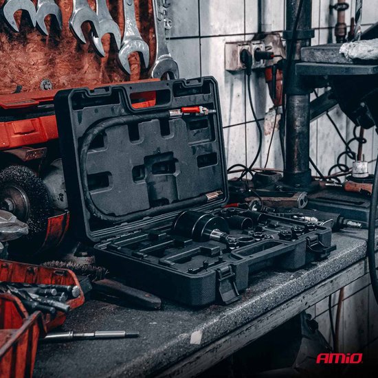 AMiO Pneumatische Injector Trekker Set 24 stuks - Professionele Diesel Injector Verwijder Tool