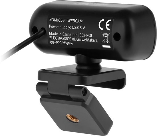 Rebel - Internetcamera - Full HD 1080p - CMOS Sensor - USB Microfoon