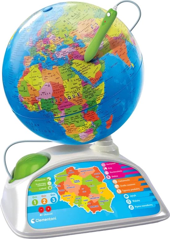 Clementoni Eduglobus 50847, Jongen/meisje, 7 jaar