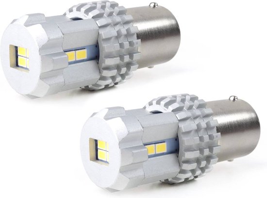 AMiO LED CANBUS 3020 UltraBright 22SMD 1156 BA15S P21W R10W R5W Wit 12V/24V