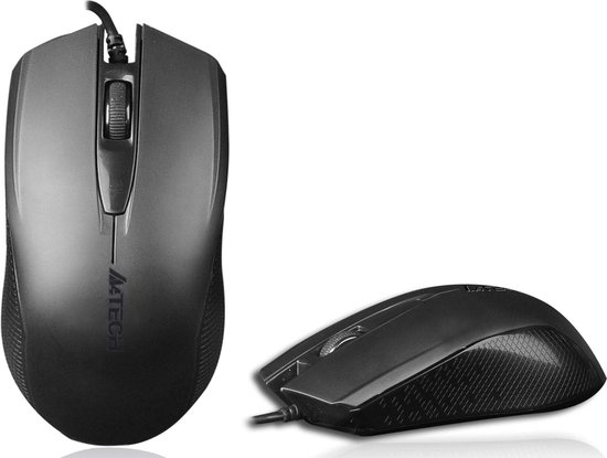 A4Tech OP-760 muis Thuis Ambidextrous USB Type-A Optisch 1200 DPI