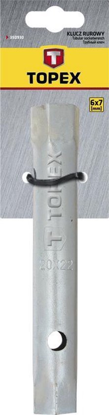 TOPEX Pijpsleutel zeskant 25 en 28 mm